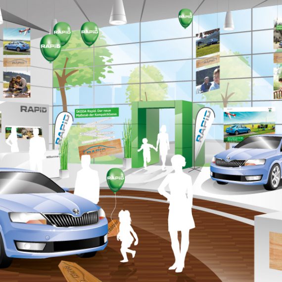 Skoda Rapid Showroom